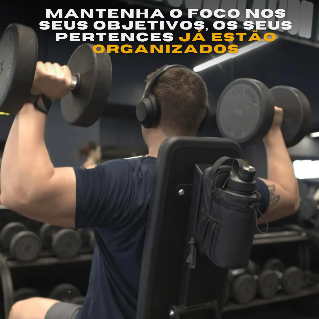 GymBag: Bolsa magnética porta-garrafas
