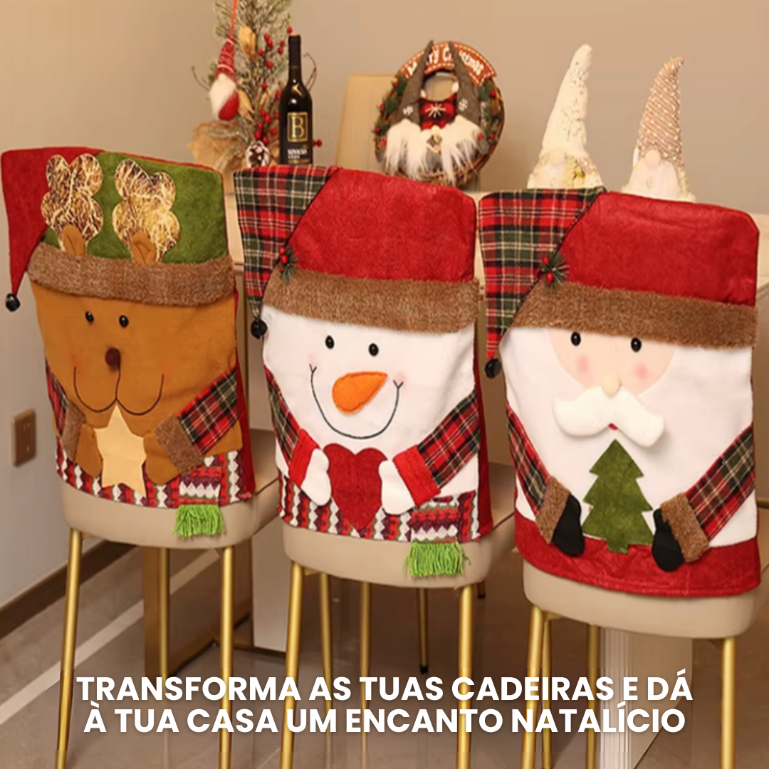HollyCover: Capas de Natal para cadeira