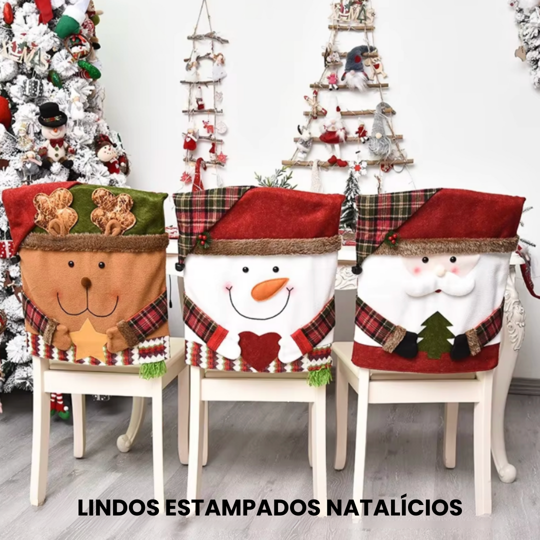 HollyCover: Capas de Natal para cadeira