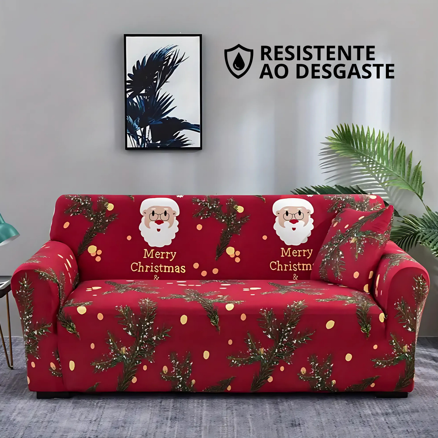 MerryCover™ – Capa de Sofá de Natal