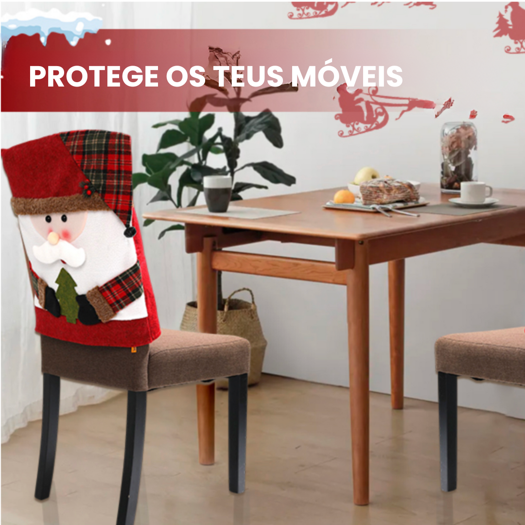 HollyCover: Capas de Natal para cadeira