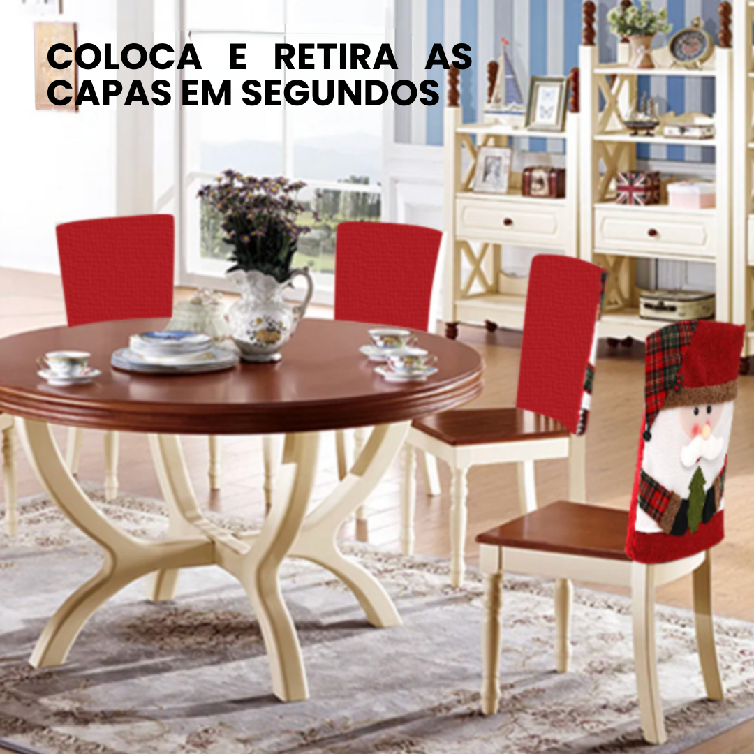 HollyCover: Capas de Natal para cadeira