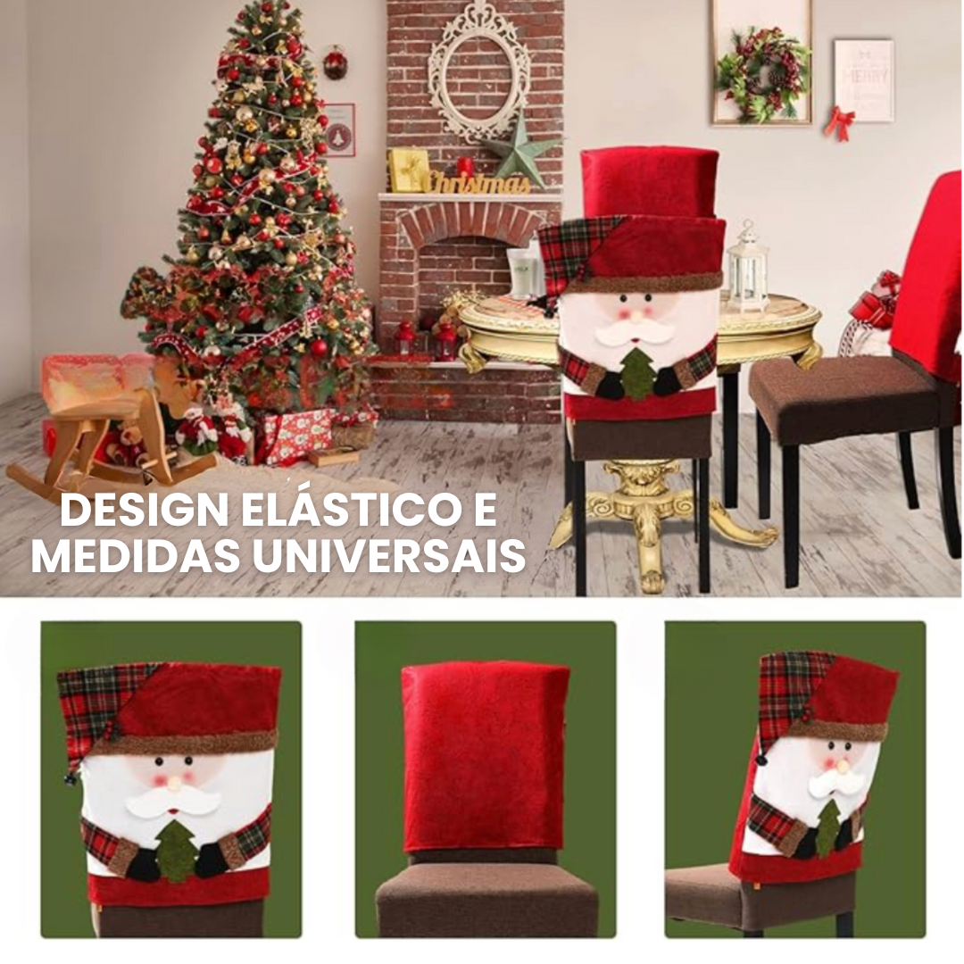 HollyCover: Capas de Natal para cadeira