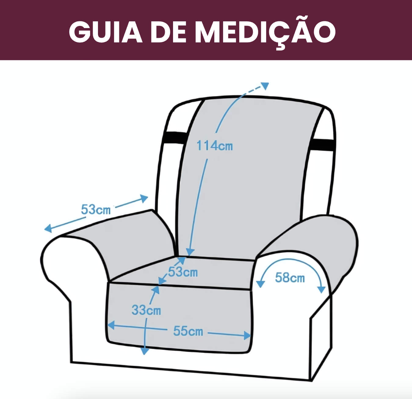 COVERSHIELD | CAPA DE SOFÁ RECLINÁVEL
