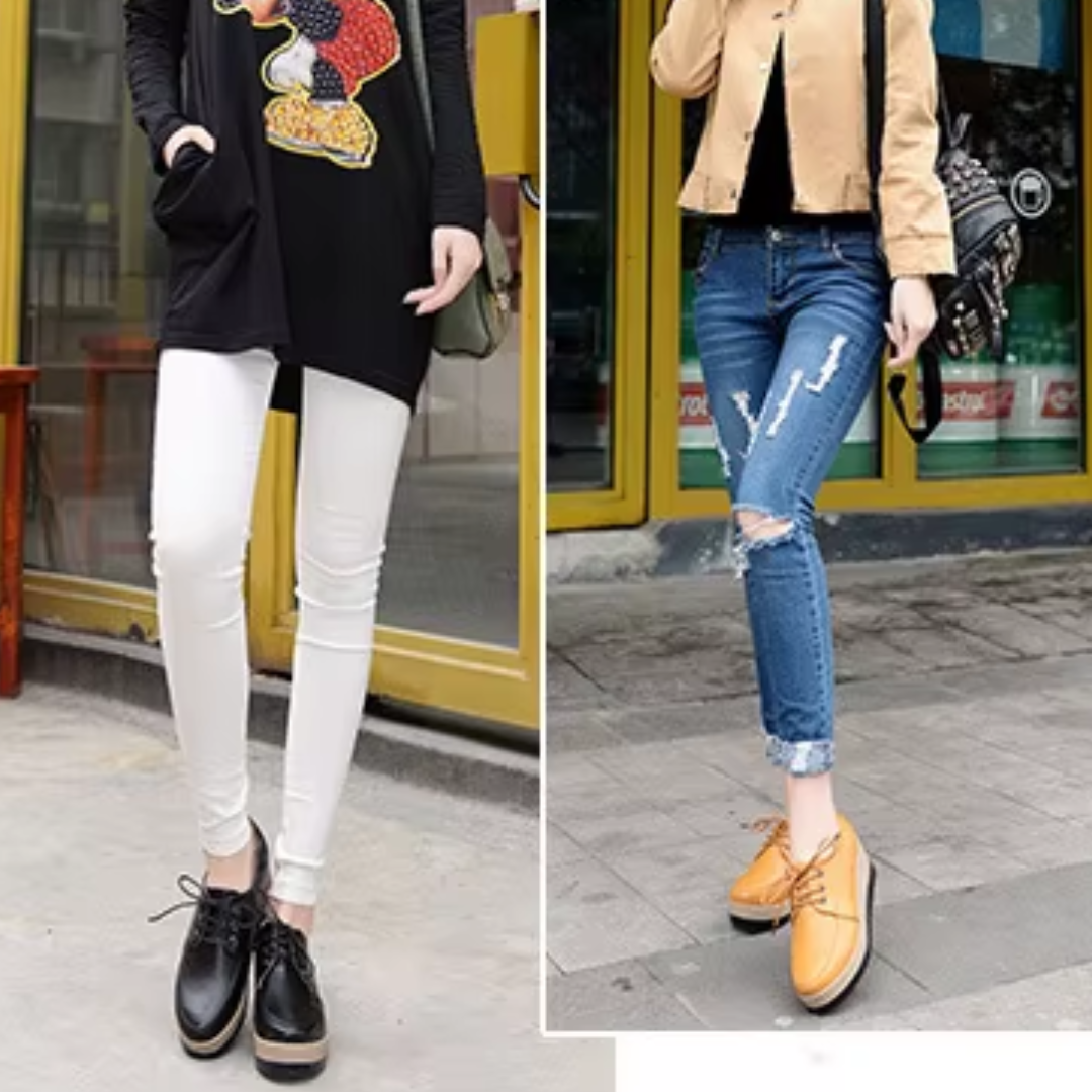 Carlota: Sapatos de plataforma para mulher
