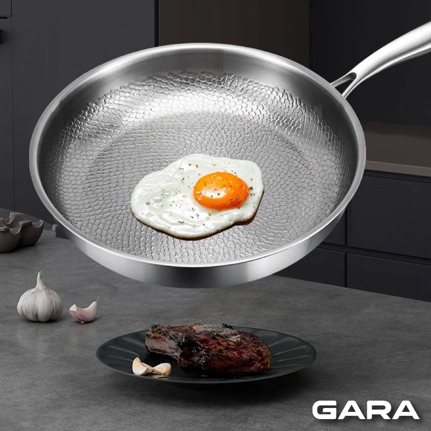 Gara: Frigideira antiaderente de alta gama