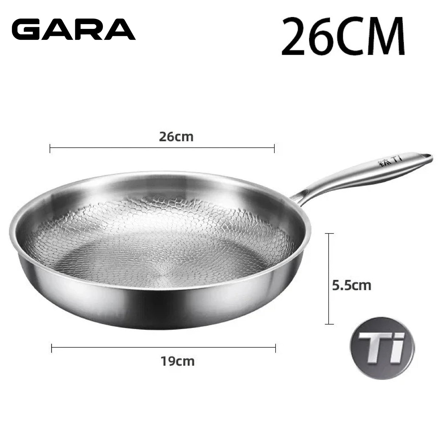 Gara: Frigideira antiaderente de alta gama