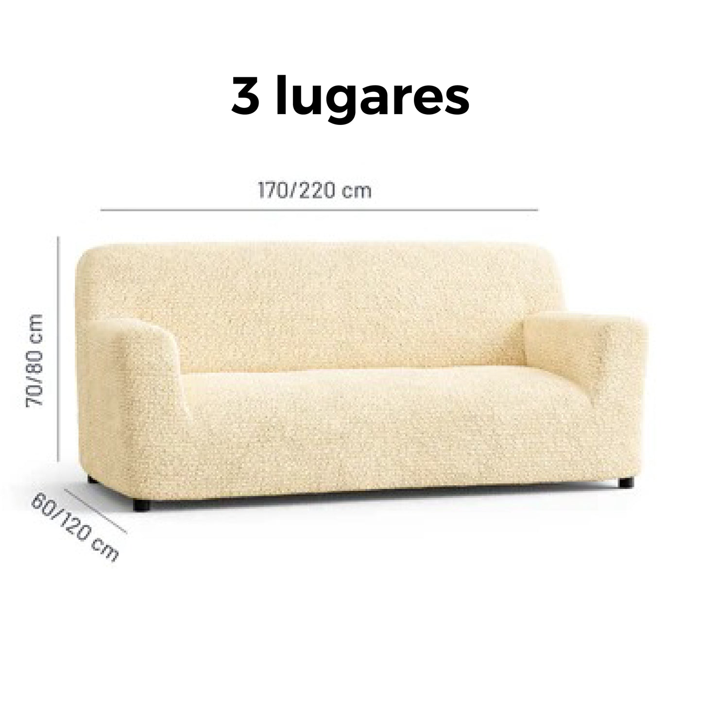 PremiumSofa: Capa de sofá adaptável