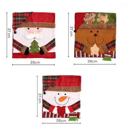 HollyCover: Capas de Natal para cadeira
