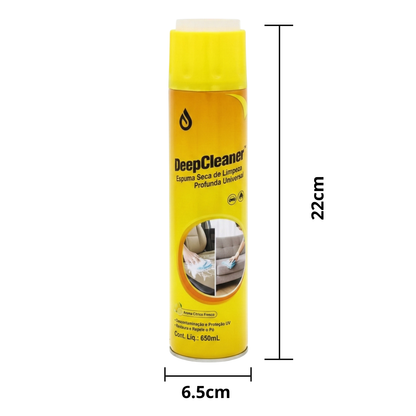 DeepCleaner | Espuma Seca Universal para Limpeza Profunda