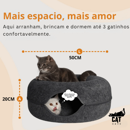 CatCave: Gruta arranhadora para gatos