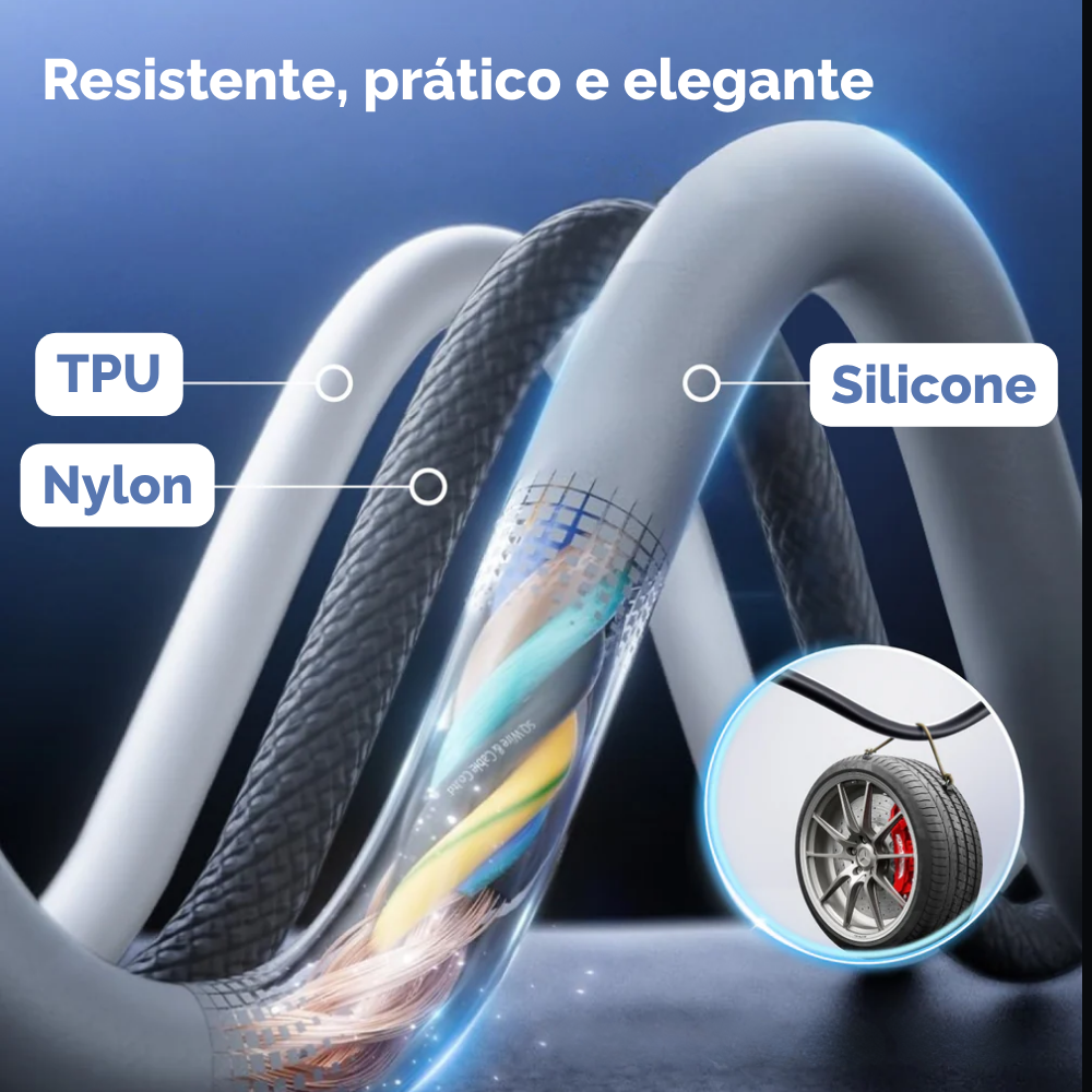 MagicBolt: Cabo de carregamento ultrarrápido 4 em 1