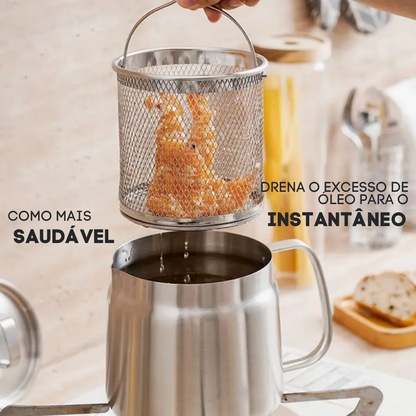 FryMate: Fritadeira 2 em 1 Multifunções