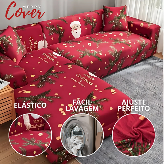 MerryCover™ – Capa de Sofá de Natal