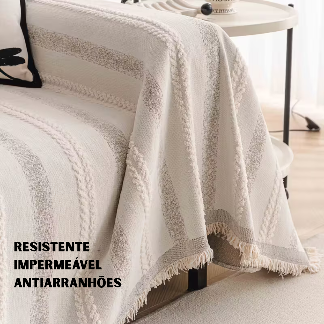 SofáDeco: Cobre Sofá Protetor Impermeável e Antiderrapante