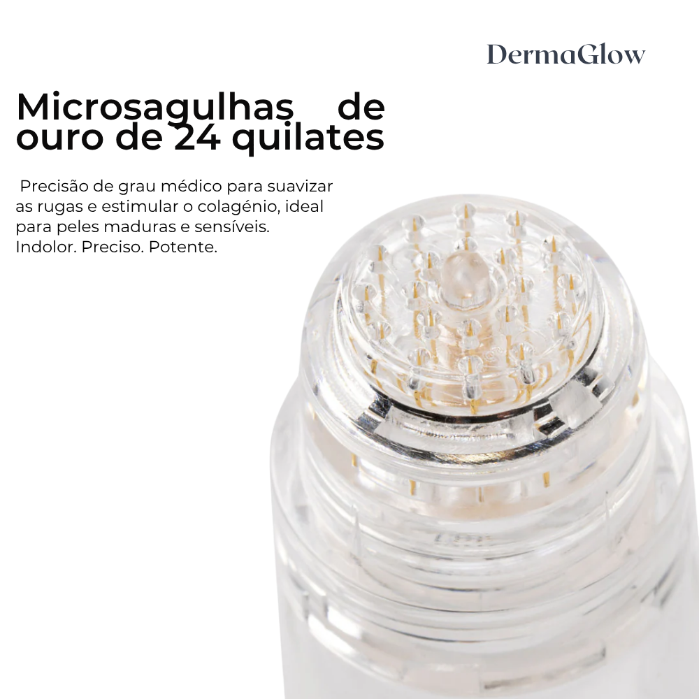 DermaGlow™ – Sistema Avançado de Microinfusão Facial com Ácido Hialurónico