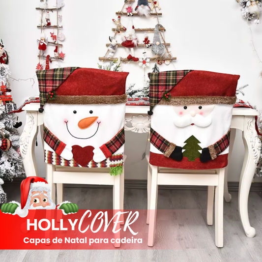 HollyCover: Capas de Natal para cadeira