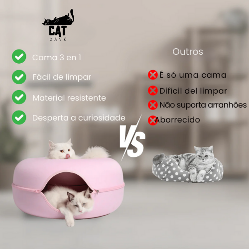 CatCave: Gruta arranhadora para gatos