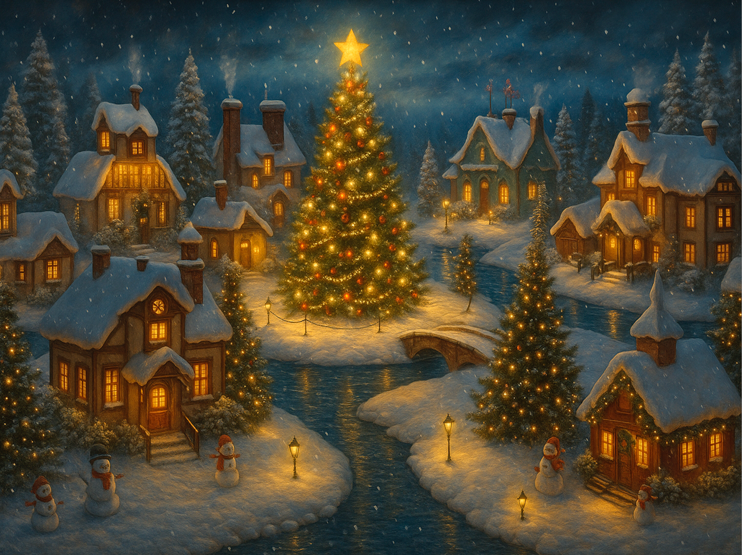 HolidayWall: Tapete natalino