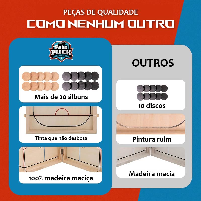 FastPuck | Um Jogo de Tabuleiro de Habilidade e Velocidade