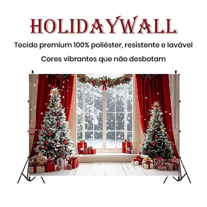 HolidayWall: Tapete natalino