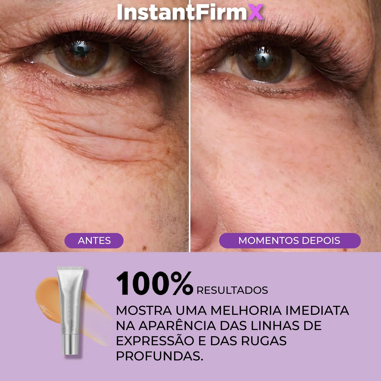 InstantFirmX: Creme reafirmante antienvelhecimento