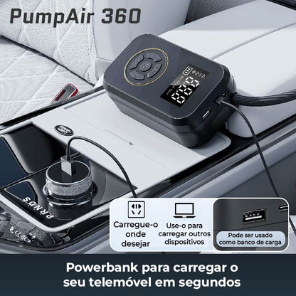PumpAir 360 | Nanocompressor de ar portátil