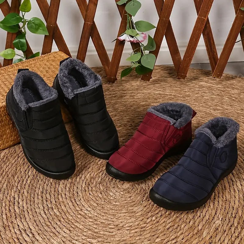 SnowEase™ | Botins Térmicos de Inverno para Mulher
