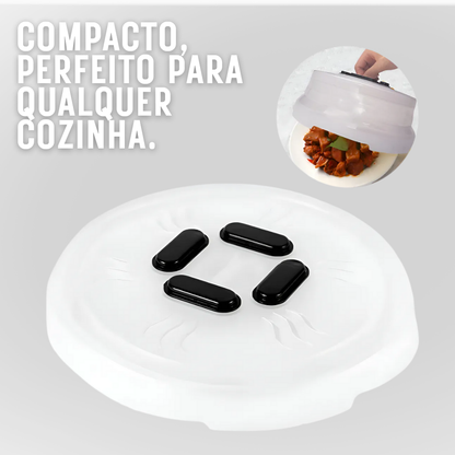 MagnetTap | Tampa magnética para micro-ondas