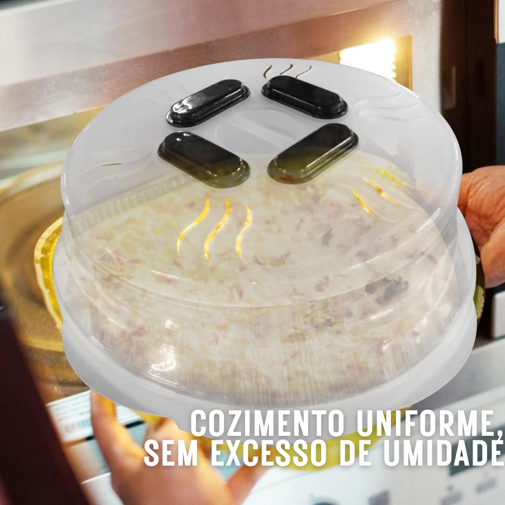 MagnetTap | Tampa magnética para micro-ondas