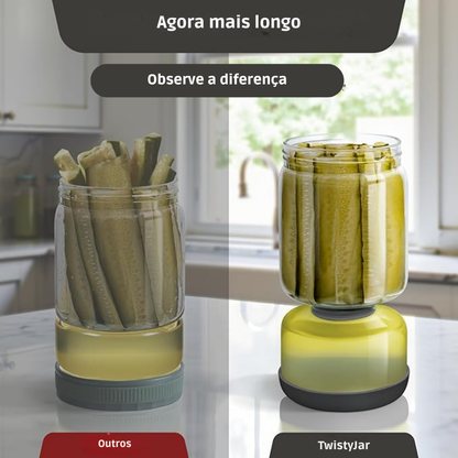 TwistyJar: Frasco Giratório para Conservas
